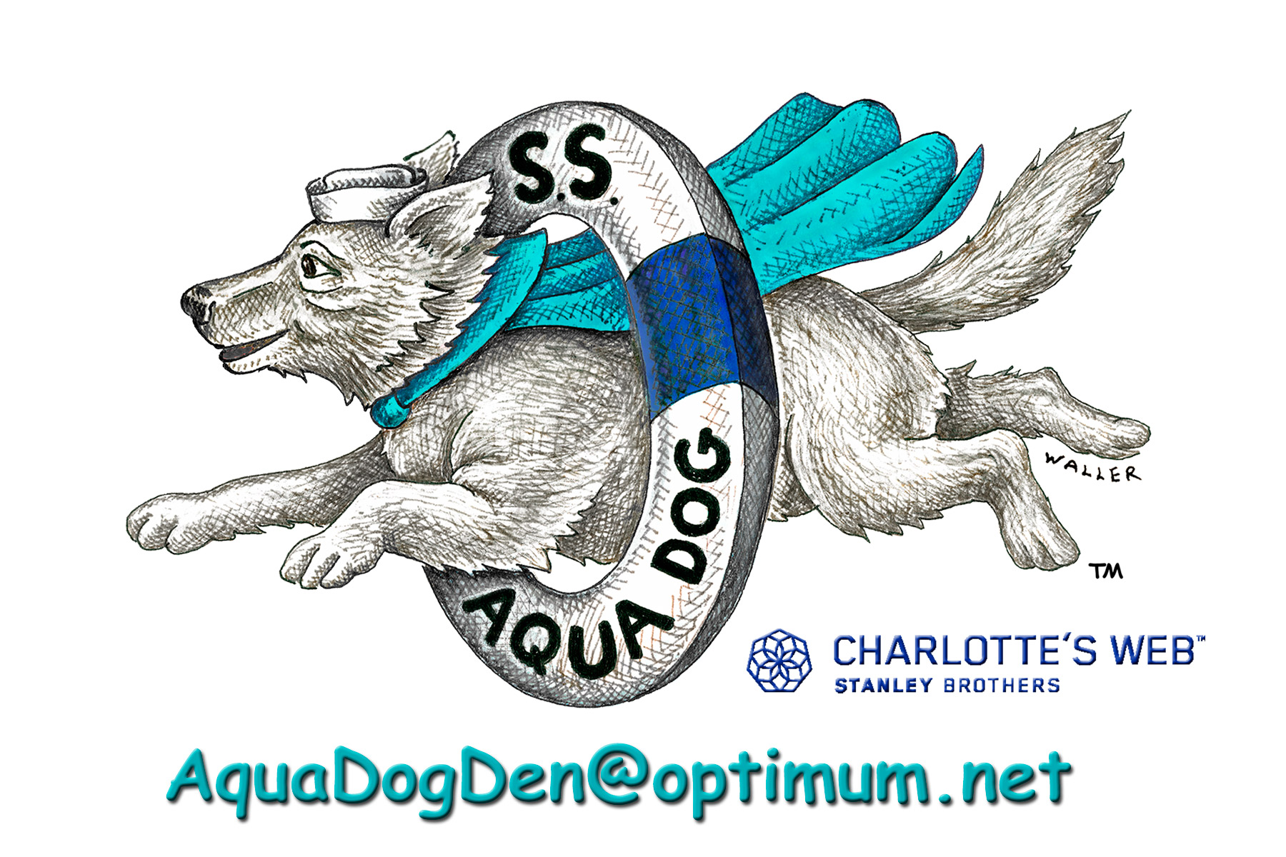Aqua Dog Den-Charlotte's Web CBD Oil Products